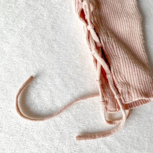 sandro Pink Tie-sleeve Longsleeve Sweater - Picture 13 of 13